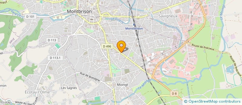 localisation de l'entreprise KSR  MONTBRISON