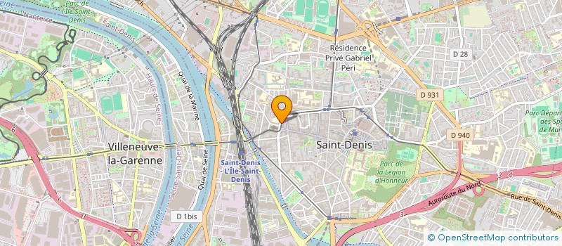 localisation de l'entreprise KSR  SAINT-DENIS