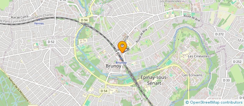 localisation de l'entreprise KSRY VTC  BRUNOY