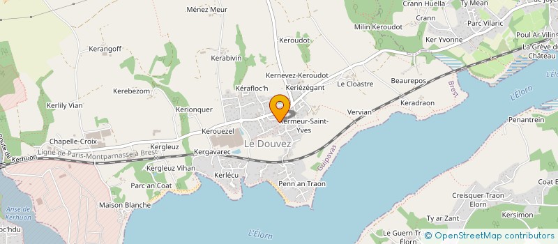 localisation de l'entreprise KSSA  GUIPAVAS