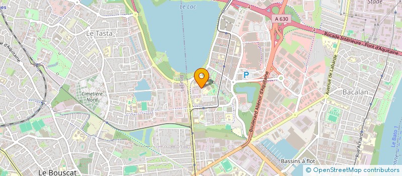 localisation de l'entreprise KST HOLDING  BORDEAUX