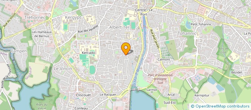 localisation de l'entreprise KST IMMO  VANNES