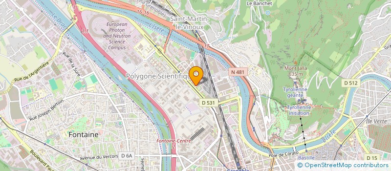 localisation de l'entreprise KSTAR-I à GRENOBLE