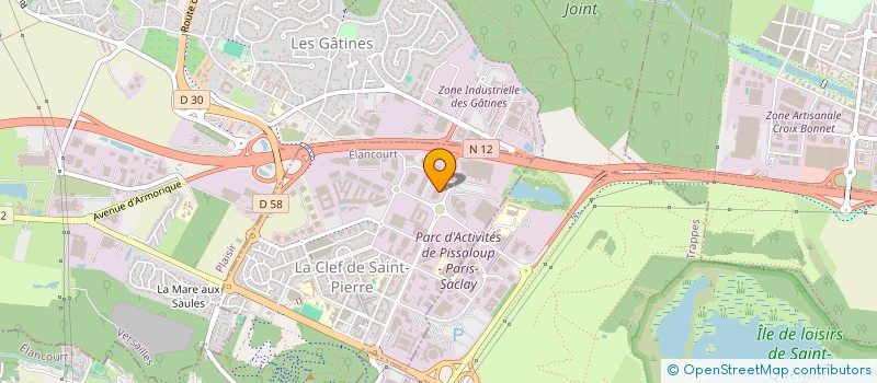 localisation de l'entreprise KSTREAM  ELANCOURT