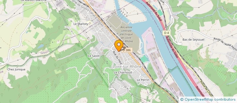 localisation de l'entreprise KSTTI  LOIRE-SUR-RHONE