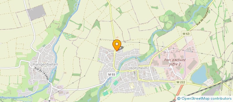 localisation de l'entreprise KSYS  HOLTZHEIM