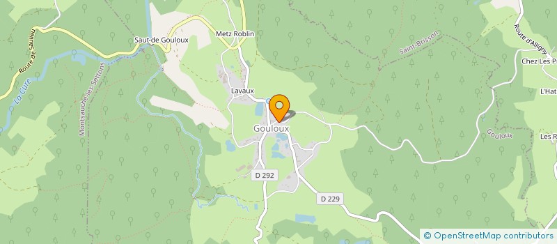 localisation de l'entreprise KSYSTEME à GOULOUX