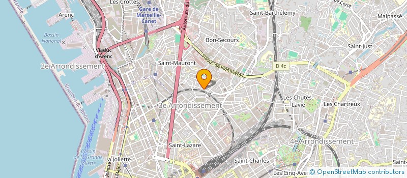 localisation de l'entreprise KSZ LIVRAISONS à MARSEILLE