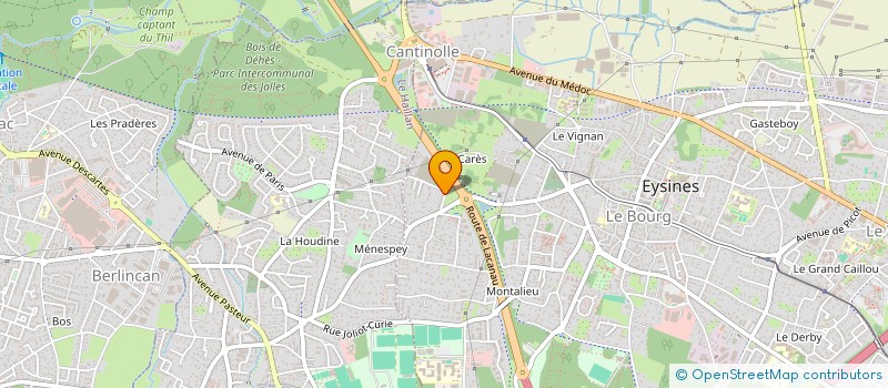 localisation de l'entreprise KT  EYSINES