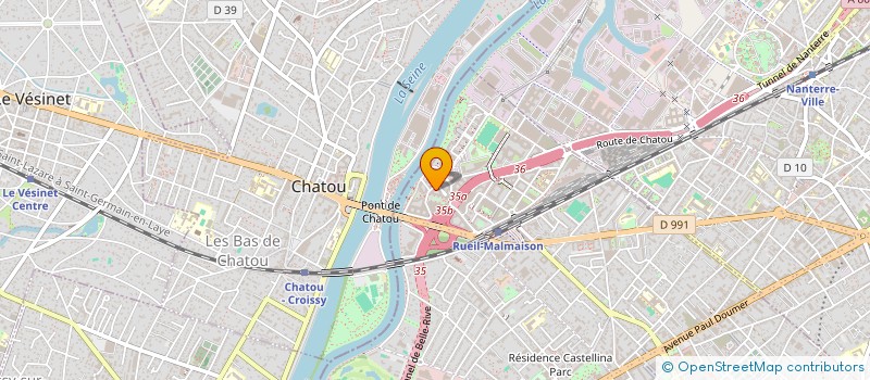 localisation de l'entreprise KT AUDIT ET CONSEIL à RUEIL-MALMAISON