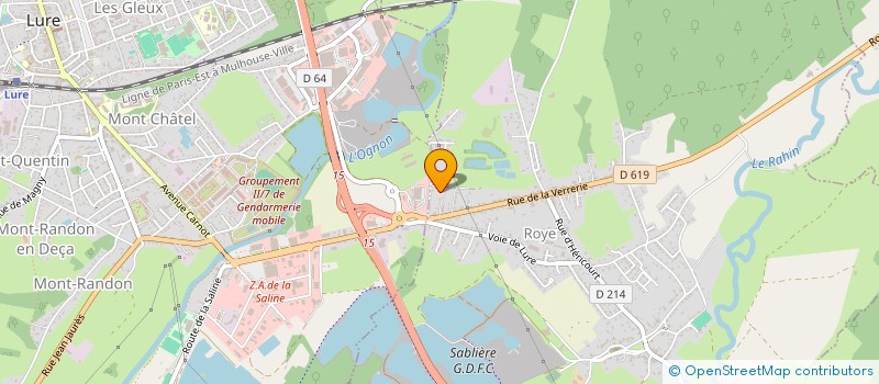 localisation de l'entreprise KT BATIMENT à ROYE
