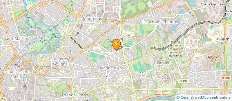 localisation de l'entreprise KT BDS  RENNES