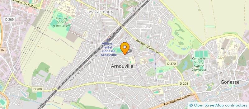 localisation de l'entreprise KT CONSULTING  ARNOUVILLE