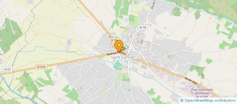 localisation de l'entreprise KT CONSULTING  SAINT-CANNAT