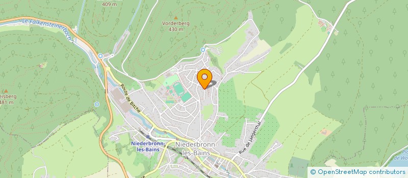 localisation de l'entreprise KT DOC  NIEDERBRONN-LES-BAINS