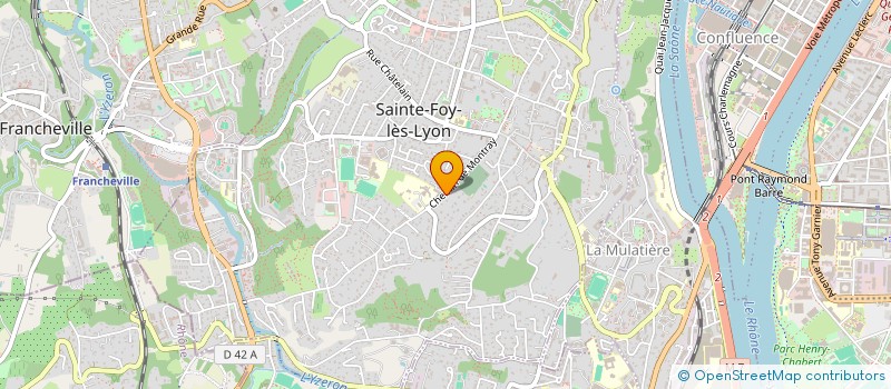 localisation de l'entreprise KT ELEC à SAINTE-FOY-LES-LYON