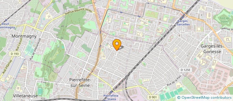 localisation de l'entreprise KT EMPIRE  PIERREFITTE-SUR-SEINE