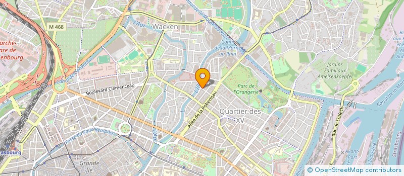 localisation de l'entreprise KT FRANCE  STRASBOURG