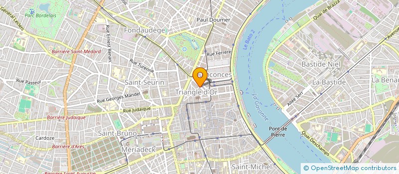 localisation de l'entreprise KT IMMOBILIER  BORDEAUX