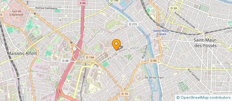 localisation de l'entreprise KT IMMOBILIER à CRETEIL