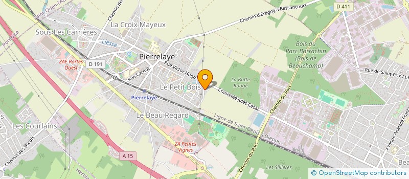 localisation de l'entreprise KT KLEAN  PIERRELAYE