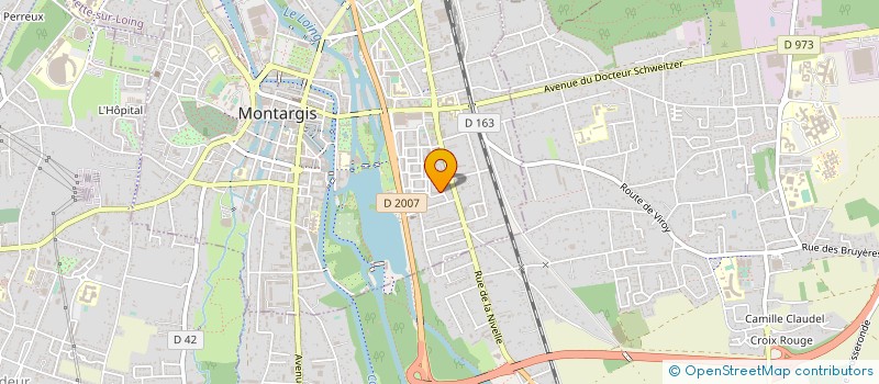 localisation de l'entreprise KT. OPTIK à MONTARGIS