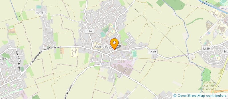 localisation de l'entreprise KT RENOVE  GONDECOURT