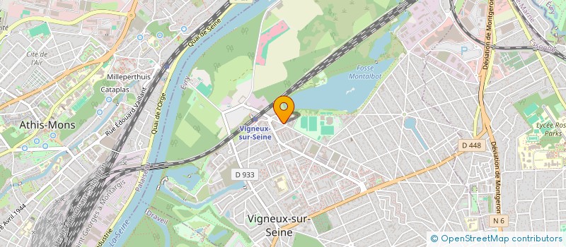 localisation de l'entreprise KT SARL à VIGNEUX-SUR-SEINE