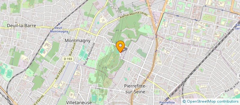 localisation de l'entreprise KT TRANSPORTS à BOBIGNY