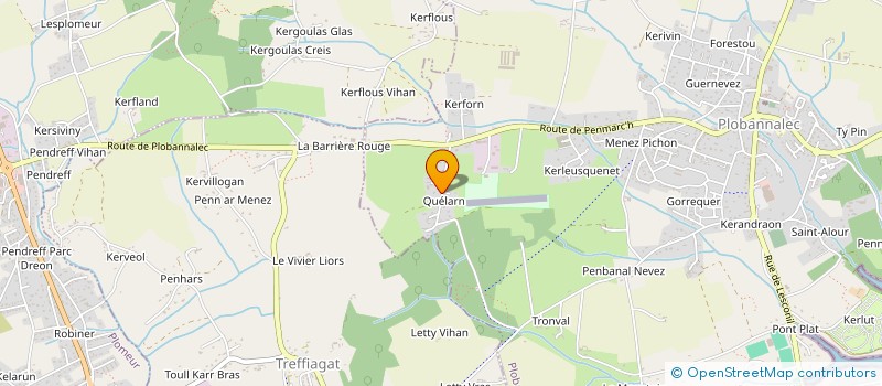 localisation de l'entreprise KT2F  PLOBANNALEC-LESCONIL