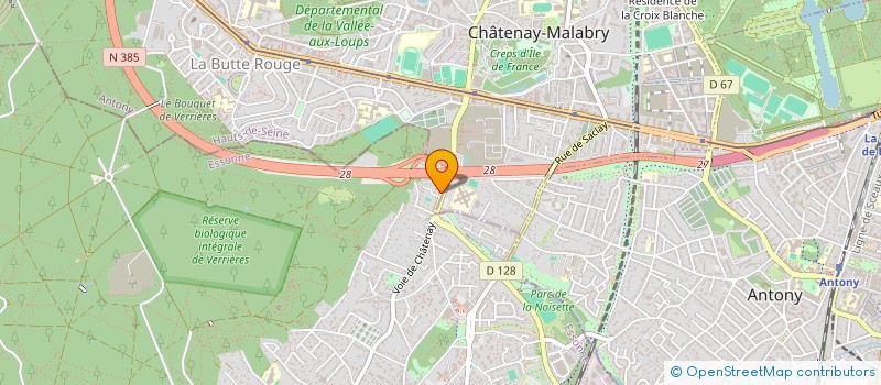 localisation de l'entreprise KT2S GROUPE  VERRIERES LE BUISSON