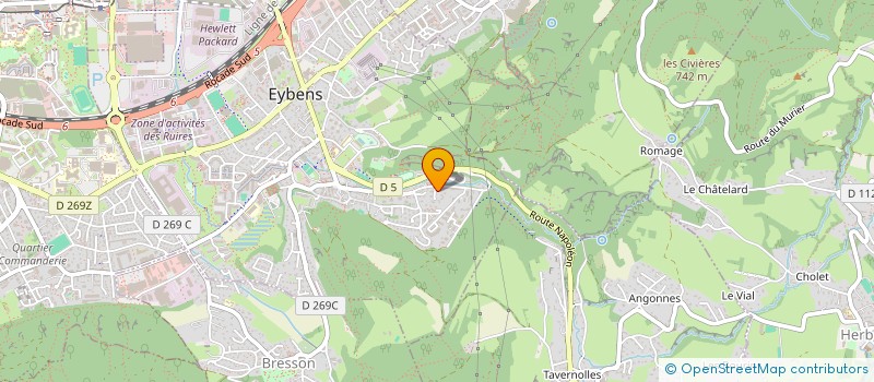 localisation de l'entreprise KTA IMMO  EYBENS