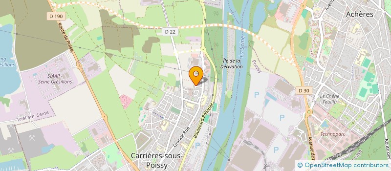 localisation de l'entreprise KTALYST à CARRIERES-SOUS-POISSY