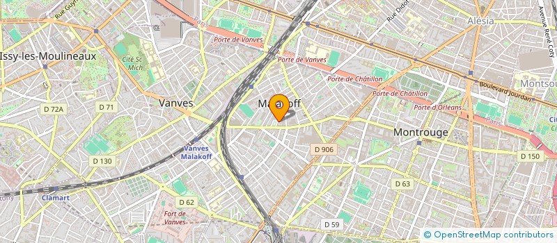 localisation de l'entreprise KTALYZ  MALAKOFF