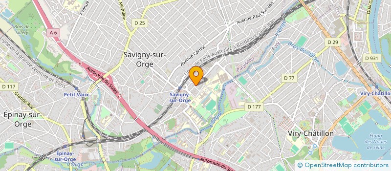localisation de l'entreprise KTARI à SAVIGNY-SUR-ORGE