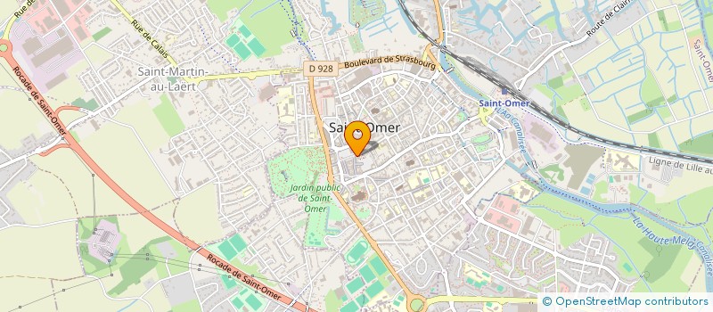 localisation de l'entreprise KTB  SAINT-OMER