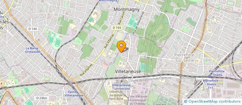 localisation de l'entreprise KTB FERMETURES à VILLETANEUSE
