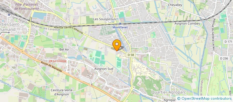 localisation de l'entreprise KTB TRANSPORT  AVIGNON