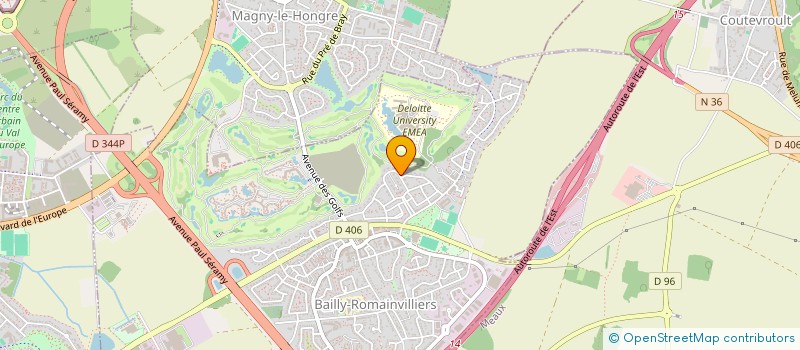 localisation de l'entreprise KTBAZ IMMO  BAILLY-ROMAINVILLIERS