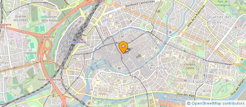 localisation de l'entreprise KTC MANAGEMENT EURL à STRASBOURG