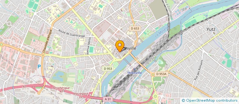 localisation de l'entreprise KTD INTERNATIONAL CO  THIONVILLE