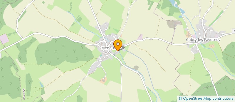 localisation de l'entreprise KTE  MENOUX