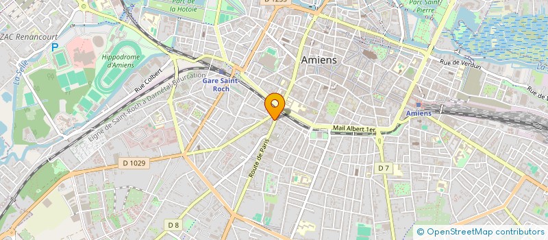 localisation de l'entreprise KTE CONSTRUCTION à AMIENS