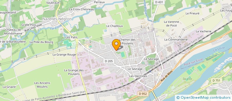 localisation de l'entreprise KTEIX  AMBOISE