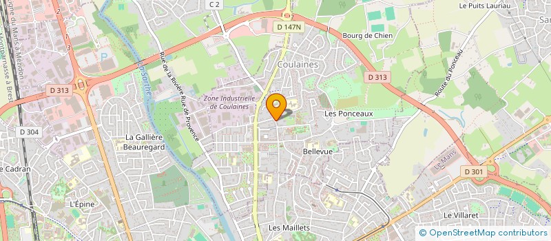 localisation de l'entreprise KTEMA  COULAINES