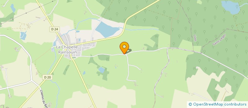 localisation de l'entreprise KTF DIAG  LA CHAPELLE-RAINSOUIN