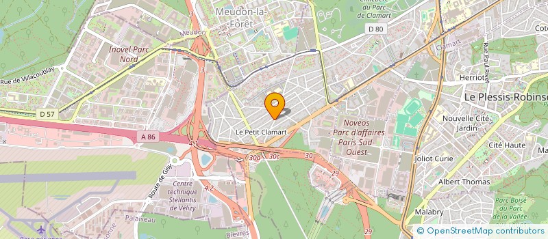 localisation de l'entreprise KTFM & CO  CLAMART