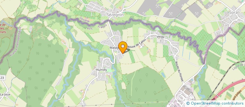 localisation de l'entreprise KTG INVEST  VIRY