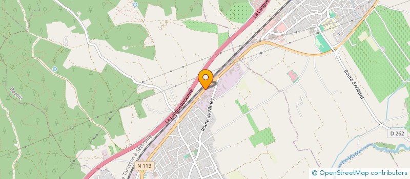 localisation de l'entreprise KTH  BERNIS