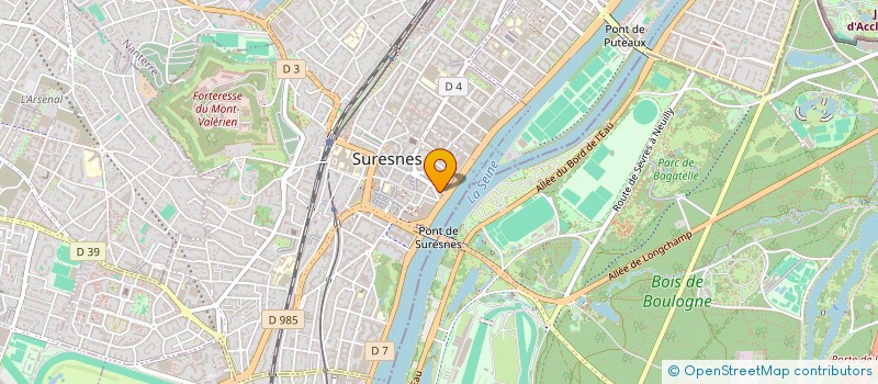 localisation de l'entreprise KTI à SURESNES